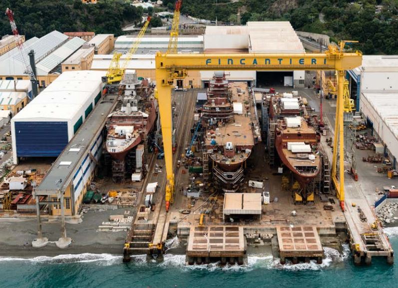 FINCANTIERI-RIVA TRIGOSO SHIPYARD (MUGGIANO) FINCANTIERI-RIVA TRIGOSO SHIPYARD (MUGGIANO)
