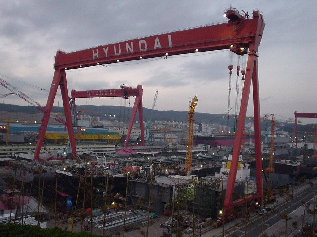 HYUNDAI HEAVY INDUSTRIES GUNSAN SHIPYARD HYUNDAI HEAVY INDUSTRIES GUNSAN SHIPYARD