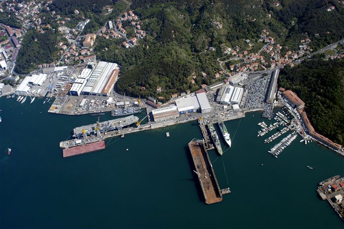 FINCANTIERI-LA SPEZIA SHIPYARD (MUGGIANO) FINCANTIERI-LA SPEZIA SHIPYARD (MUGGIANO)