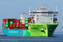 ECO KHAMSIN — Container Ship, MALTA flag