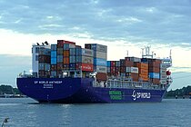 DP WORLD ANTWERP — Container Ship, PORTUGAL (MAR) flag, built 2024