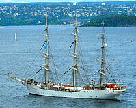 CHRISTIAN RADICH — Service Ship, Norway flag, built 1937