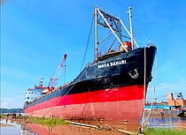 None — Container Ship, Indonesia flag, built 1971