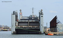 CAPE MAY — Specialized Cargo Ship, UNITED STATES flag, built 1972