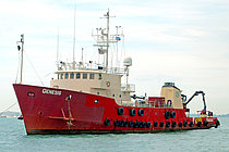GENESIS — Service Ship, TANZANIA flag, built 1972