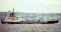 F K BADMUS — Oil And Chemical Tanker, NIGERIA flag, built 1972