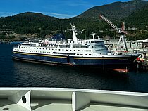 COLUMBIA — Passenger Ship, United States of America flag, built 1972