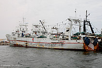 BLUE SEA I — Fishing Vessel, NAMIBIA flag, built 1977