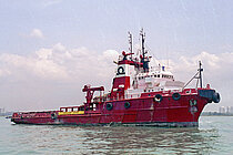 BUTLER FALCON — Offshore Vessel, NIGERIA flag, built 1975