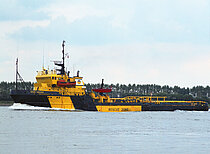 EBUYE LULU — Offshore Vessel, MARSHALL ISLANDS flag, built 1975