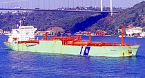 EILEEN — Gas Tanker, GIBRALTAR flag, built 1977