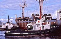 RACHEL J — Tug, ISLE OF MAN flag, built 1975