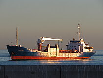 DANSTAR — General Cargo Ship, CHILE flag, built 1976