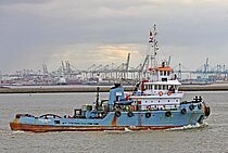 MOSS WILSON — Tug, Congo flag, built 1976