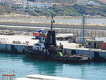 REKA VII — Tug, SAINT KITTS AND NEVIS flag, built 1976