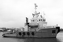 DUGA — Tug, BOLIVIA flag, built 1977