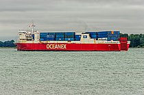 AL NIDHIN — Ro Ro Cargo Ship, SAINT KITTS AND NEVIS flag, built 1979