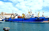 PILOT WHALE — Fishing Vessel, GAMBIA flag, built 1980