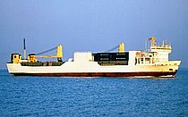 SLAVYANIN — Ro Ro Cargo Ship, SAINT VINCENT AND THE GRENADINES flag, built 1979