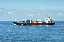 ACX SWAN — Container Ship, INDONESIA flag, built 1978