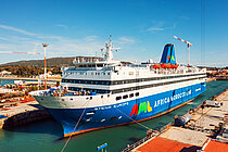 STENA EUROPE — Passenger Ship, Cyprus flag, built 1981