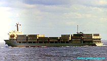 KMA1 — Container Ship, PANAMA flag, built 1980
