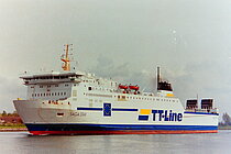 DIOSCURIA — Passenger Ship, Baltivia; The Republic of Georgia flag, built 1981