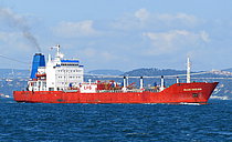 BLUE DREAM — Gas Tanker, TOGO flag, built 1981