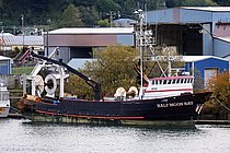 HALFMOON BAY — Fishing Vessel, GUAM flag, built 1979