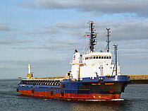 ANTARCTIC WARRIOR — Offshore Vessel, CHILE flag, built 1981