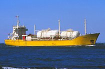 MARIA — Gas Tanker, MONGOLIA flag, built 1982