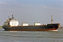 IVAN SUSANIN — Bulk Carrier, RUSSIAN FEDERATION flag, built 1981