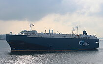 ASIAN BREEZE — Ro Ro Cargo Ship, SINGAPORE flag, built 1983
