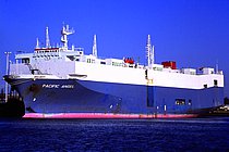 PACIFIC ANGEL — Ro Ro Cargo Ship, PANAMA flag, built 1983