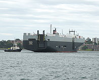 FANTA — Ro Ro Cargo Ship, PANAMA flag, built 1983