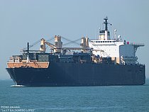 1ST LT. BALDOMERO LOPEZ — Ro Ro Cargo Ship, GUAM flag, built 1985
