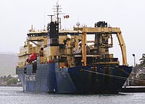 LODBROG — Ro Ro Cargo Ship, France flag, built 1985