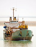DREDGER.DEZFOOL — Service Ship, Iran flag, built 1984