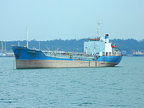 ALEXANDRIA — Oil And Chemical Tanker, INDONESIA flag, built 1983