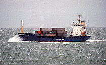 AMANY QUEEN — Container Ship, SIERRA LEONE flag, built 1983