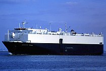 SEAPAROS — Ro Ro Cargo Ship, MARSHALL ISLANDS flag, built 1984