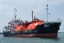 MTPP1 — Gas Tanker, THAILAND flag, built 1983