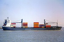 ARKTOS — Container Ship, ANTIGUA AND BARBUDA flag, built 1984