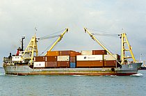 SAMUDRA INDAH II — General Cargo Ship, MALAYSIA flag, built 1983