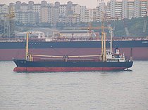 INTER DJ — General Cargo Ship, GUINEA-BISSAU flag, built 1984