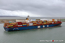 MSC CLEMENTINA — Container Ship, PANAMA flag, built 1986
