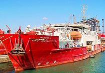 AKADEMIK TOFIK ISMAYILOV — Offshore Vessel, Republic of Azerbaijan flag, built 1989