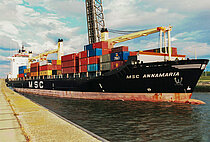 MSC ANNAMARIA — Container Ship, PANAMA flag, built 1987