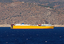 HUSNU LEVENT CINER — Ro Ro Cargo Ship, TURKEY flag, built 1987