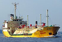 KHUNKONGKA — Gas Tanker, THAILAND flag, built 1986